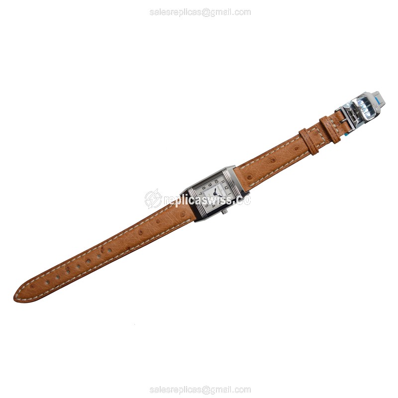 Jaeger-Lecoultre Q2608411 REVERSO - Manual - Silver Dial - Brown Leather - Sapphire Crystal - View 2
