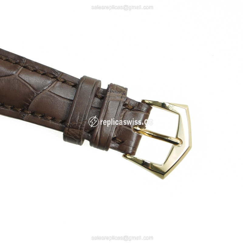 Patek Philippe 4934R-001 - Manual Wind - 18kt Rose Gold - Diamond - Brown Dial - Buckle Clasp - View 4
