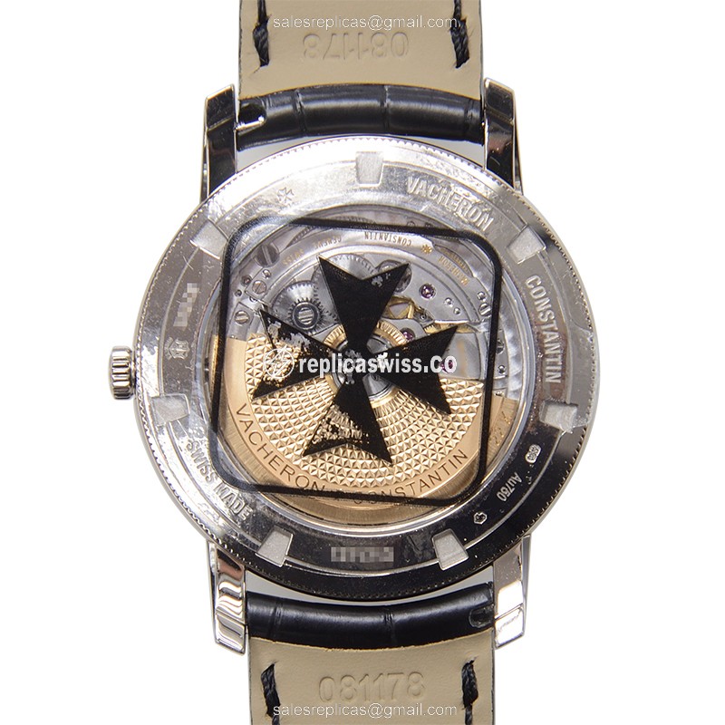 Vacheron Constantin Patrimony Replica - Automatic - White Gold - View 3