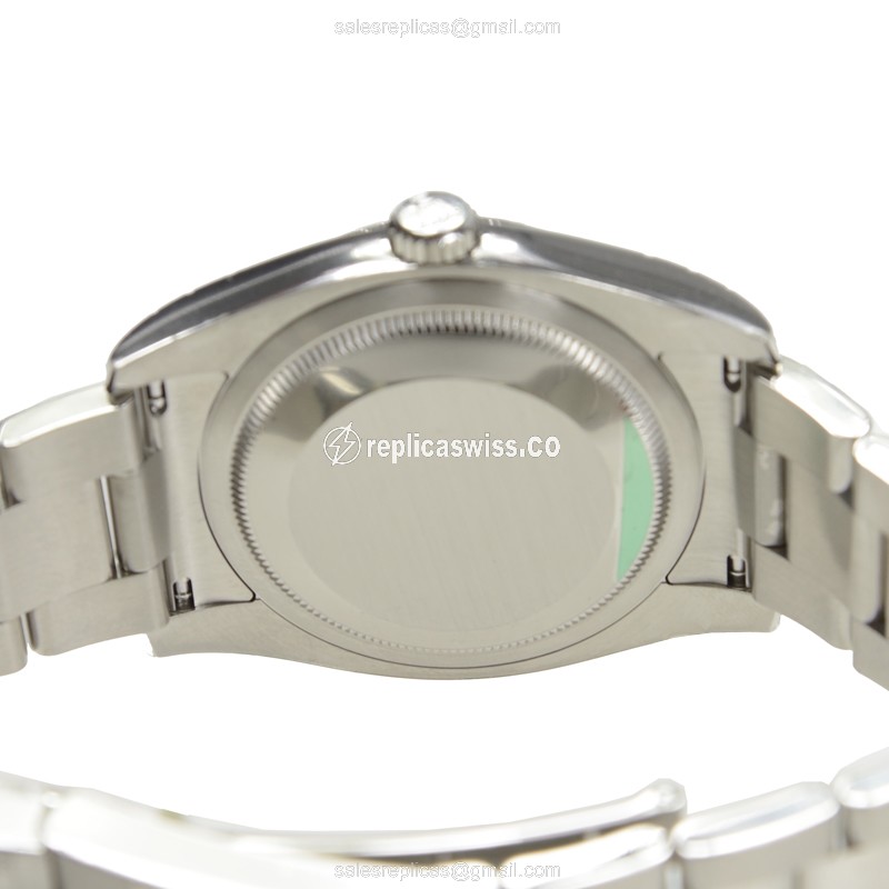 Rolex Datejust Replica - Automatic - White Dial, Silver Clasp, Steel Strap - View 4