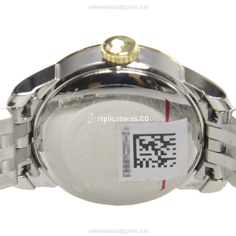 Rolex T-Classic Replica - Automatic - Steel Case - White Dial - Silver Strap - View 4