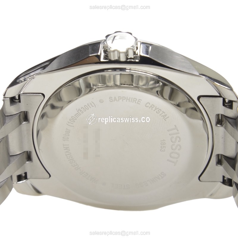 Tissot T-CLASSIC Replica - Quartz - Steel Case - Silver Dial - Steel Strap - View 4