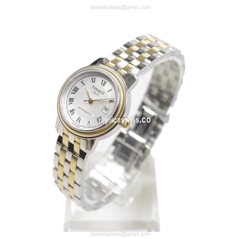 Rolex T-CLASSIC Replica - Automatic - Silver Dial - Steel Case & Band - 40mm - View 3
