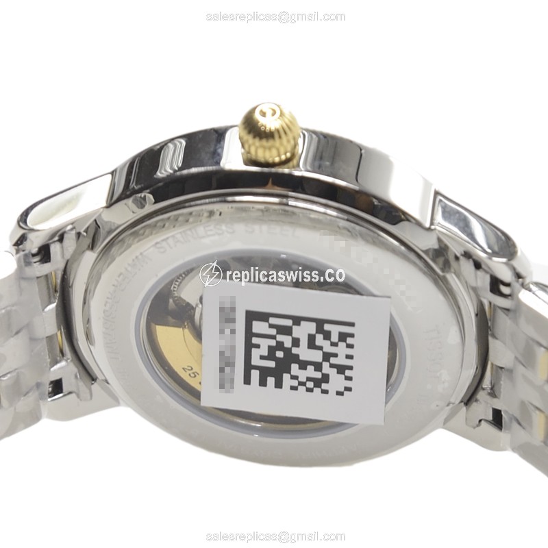 Rolex T-CLASSIC Replica - Automatic - Silver Dial - Steel Case & Band - 40mm - View 4