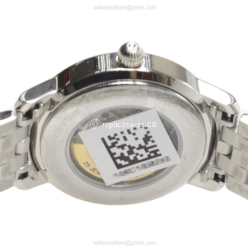 Tissot T-Classic Replica - Automatic - Steel - Silver Dial - View 4