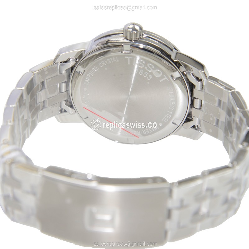 Tissot T-SPORT Quartz Brown Dial - Steel Case - Silver Strap - View 4