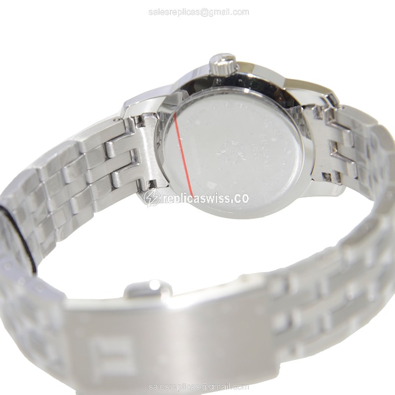 Tissot T-CLASSIC Quartz - Silver Dial - Steel Case - Silver Strap - View 4
