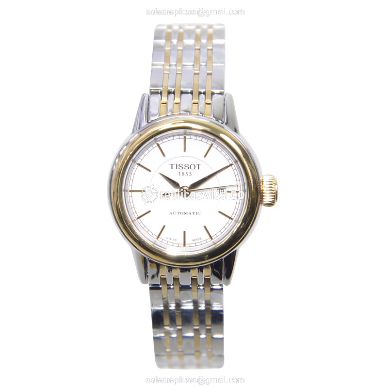 Tissot T-CLASSIC Replica - Automatic - Silver Dial - Steel Case & Band - View 2