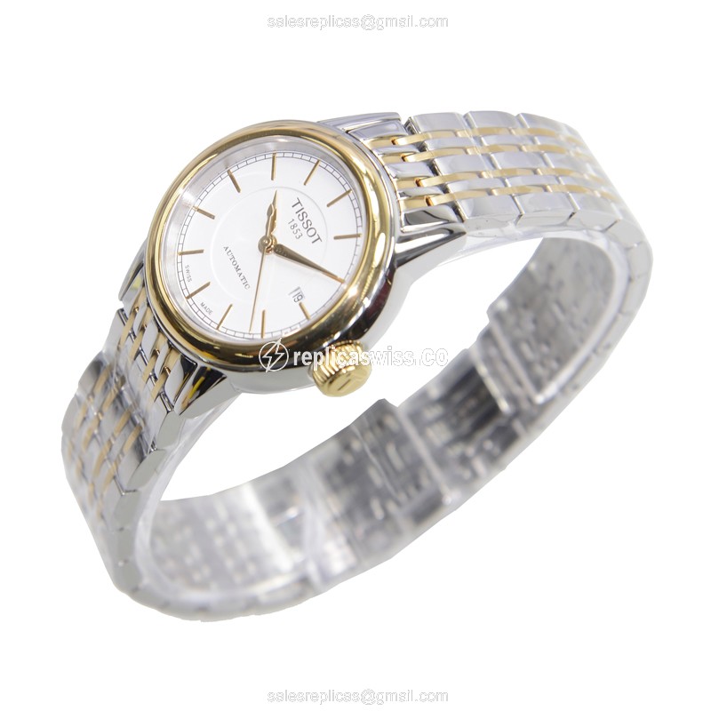 Tissot T-CLASSIC Replica - Automatic - Silver Dial - Steel Case & Band - View 3