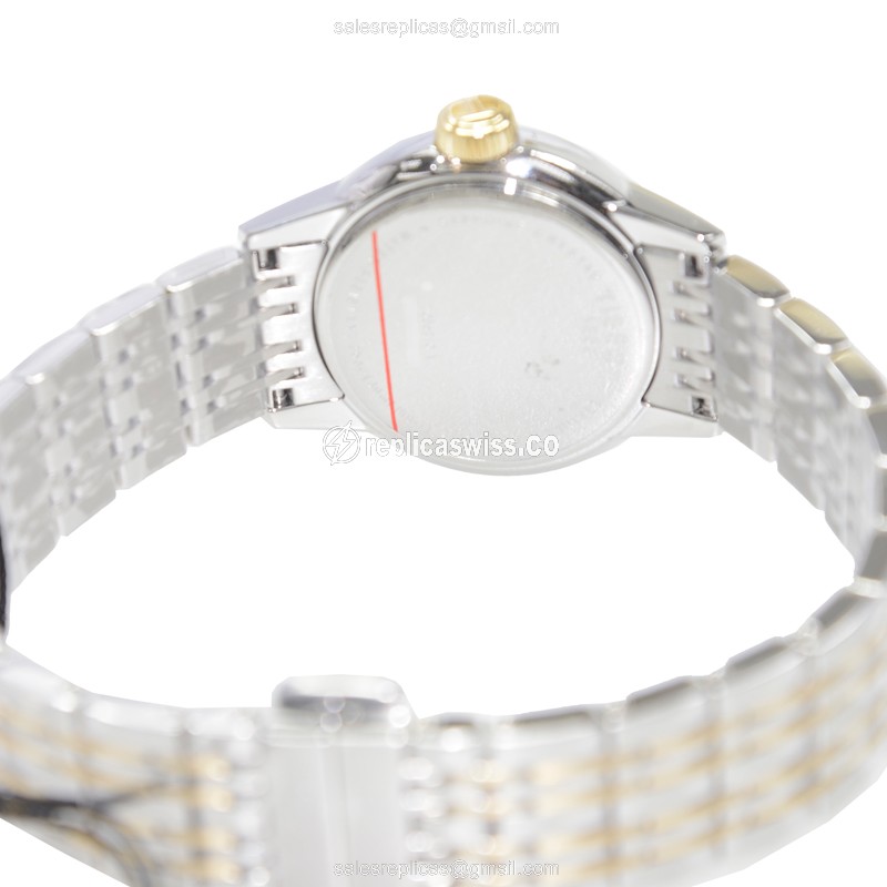 Rolex T-CLASSIC Quartz - White Dial - Steel Case - Silver Steel Strap - Clasp - View 4