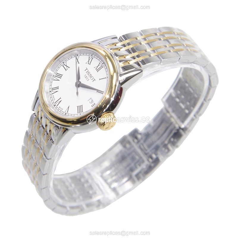 Rolex T-Classic Replica - Quartz - Stainless Steel - Silver Dial - Steel Clasp - View 3