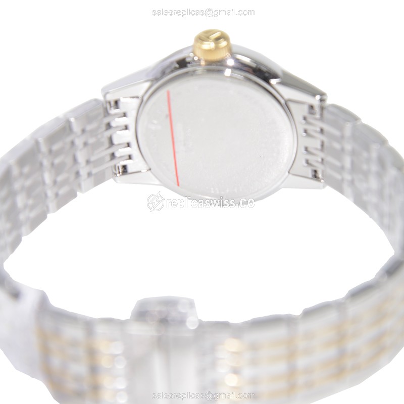 Rolex T-Classic Replica - Quartz - Stainless Steel - Silver Dial - Steel Clasp - View 4