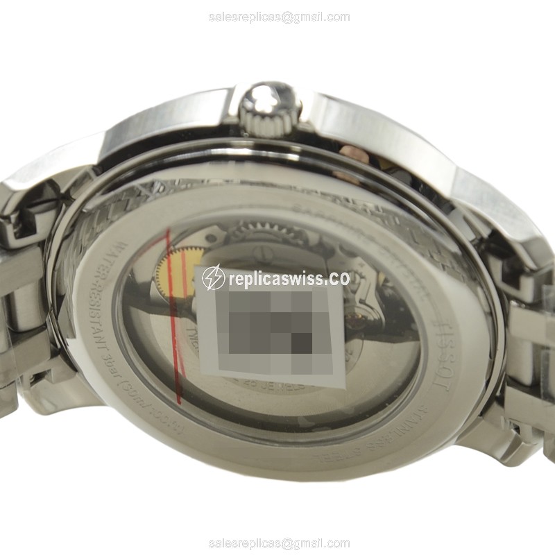 Tissot T-CLASSIC Replica - Automatic - Silver Dial - Steel Case & Band - View 4