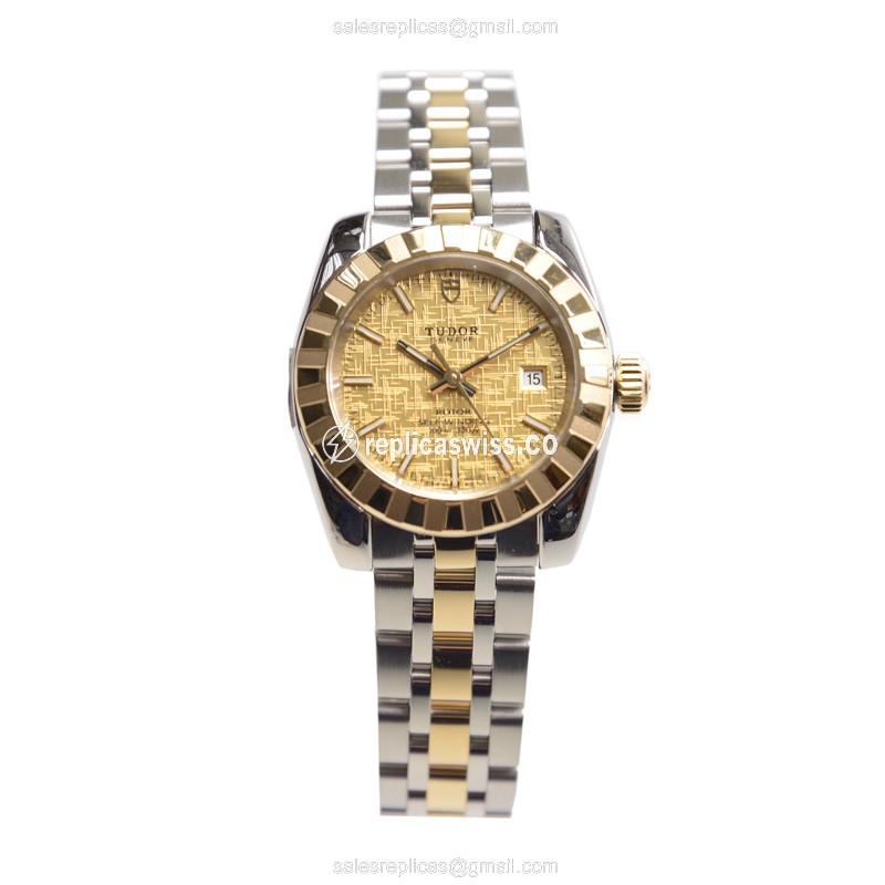 Tudor CLASSIQUE Replica - Gold - 18kt & Steel - Automatic - View 2