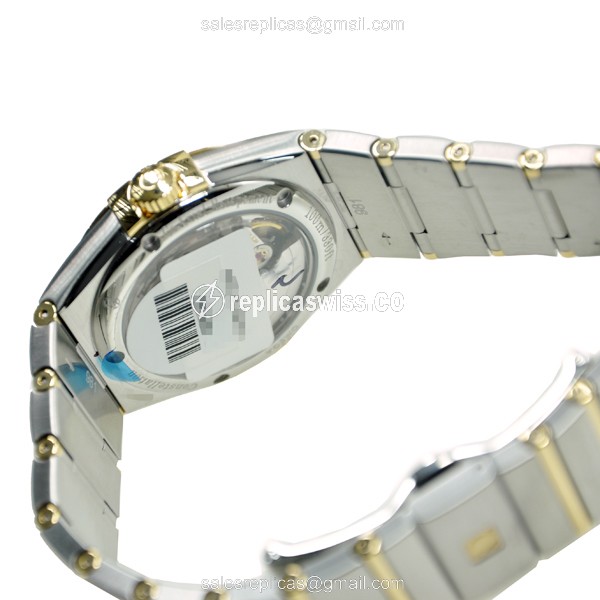 Omega Constellation Replica - 18kt Gold & Steel - Automatic Movement, Gold Dial - View 4
