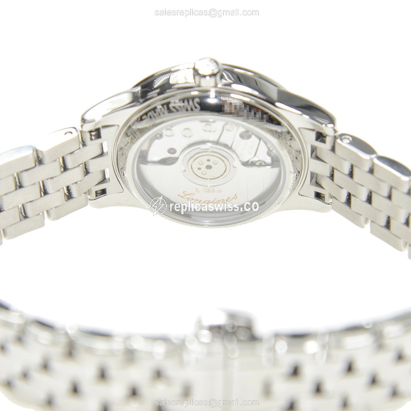 Longines L4.274.4.72.6 Flagship - Automatic - Steel Case, Silver Dial - View 4