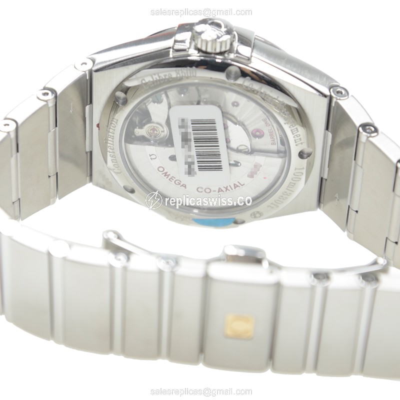Omega Constellation Replica - Automatic - Stainless Steel - Silver Dial - Silver Clasp - View 4