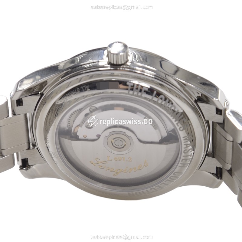 Rolex L2.665.4.78.6 Replica - Automatic | Steel Case | Silver Dial | Steel Strap - View 4