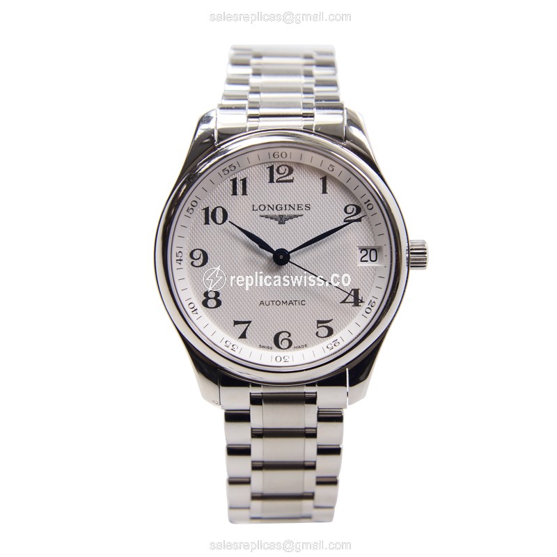 Rolex L2.665.4.78.6 Replica - Automatic | Steel Case | Silver Dial | Steel Strap - View 2