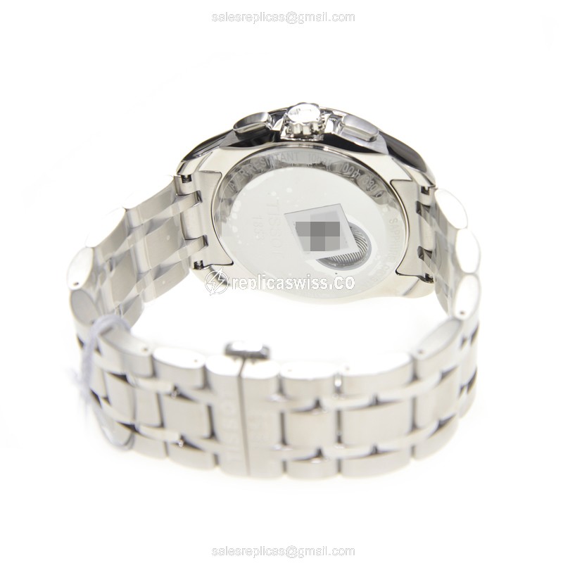 Automatic Tissot T-CLASSIC - Steel Case - Silver Dial - Silver Band - View 4