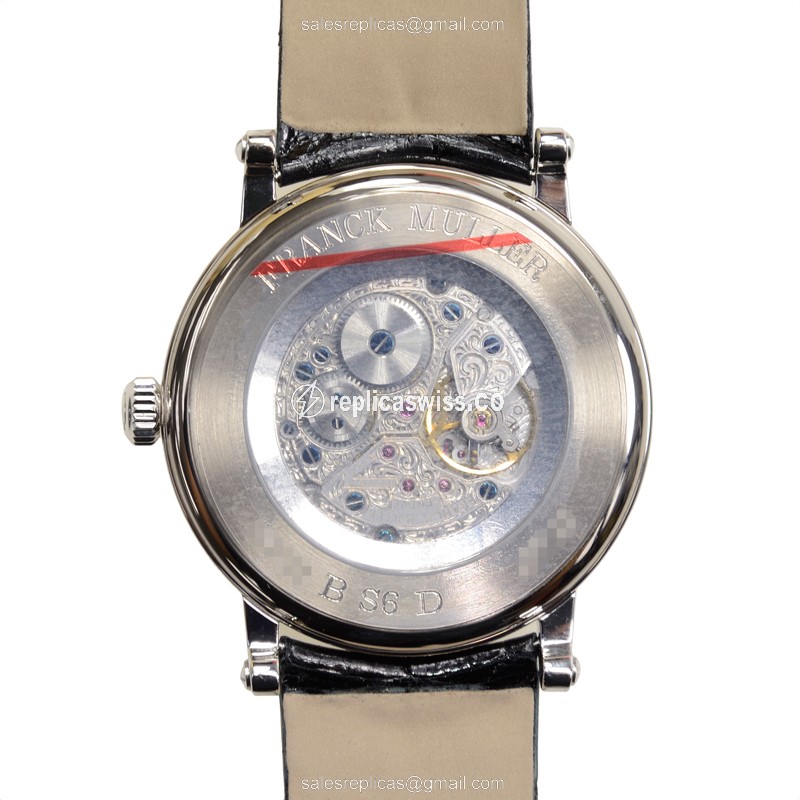 Franck Muller 7421 B S6 D (OG) LIBERTY Automatic 18kt White Gold & Diamond - View 3
