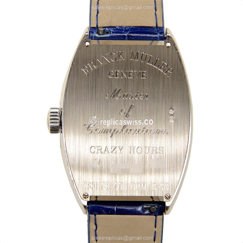 Franck Muller 7851 CH COL DRM D CD (OG) COLOR DREAMS Automatic 18kt White Gold & Diamond - View 3
