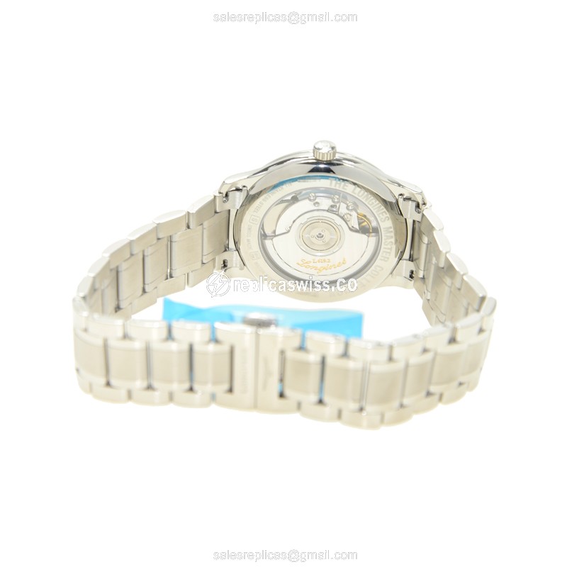 Longines L2.628.4.78.6 Replica | Automatic | Steel | White Dial | Silver Clasp - View 4