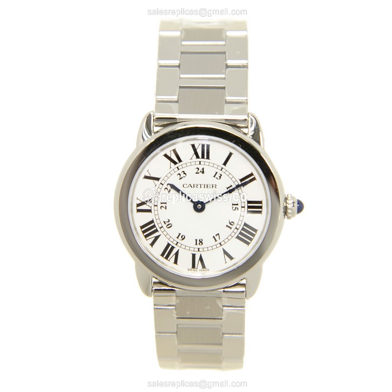 Cartier W6701004 RONDE SOLO DE CARTIER Quartz Stainless Steel - View 2