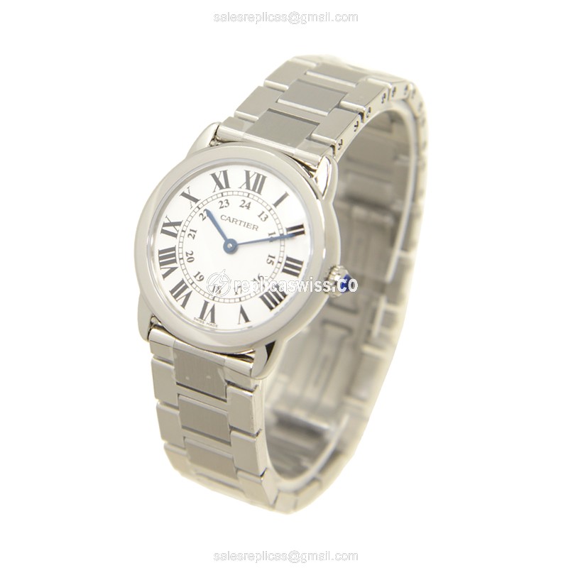 Cartier W6701004 RONDE SOLO DE CARTIER Quartz Stainless Steel - View 3