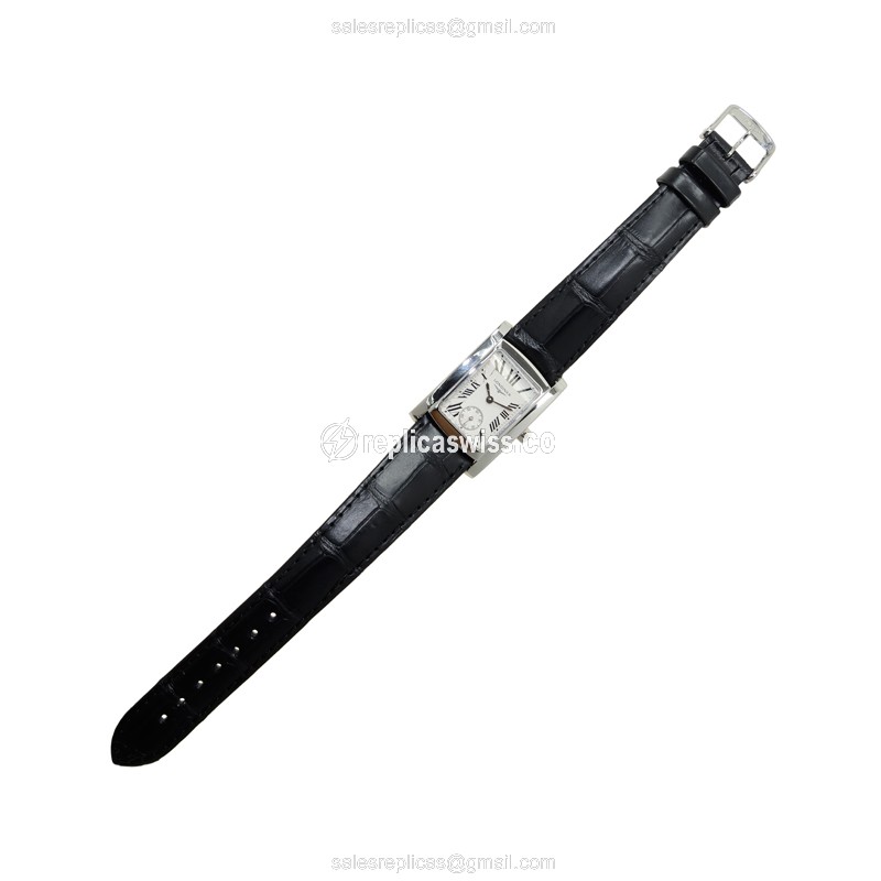 Longines L5.502.4.71.2 Dolce Vita Replica - Quartz - Steel Case, White Dial, Buckle Clasp - View 2
