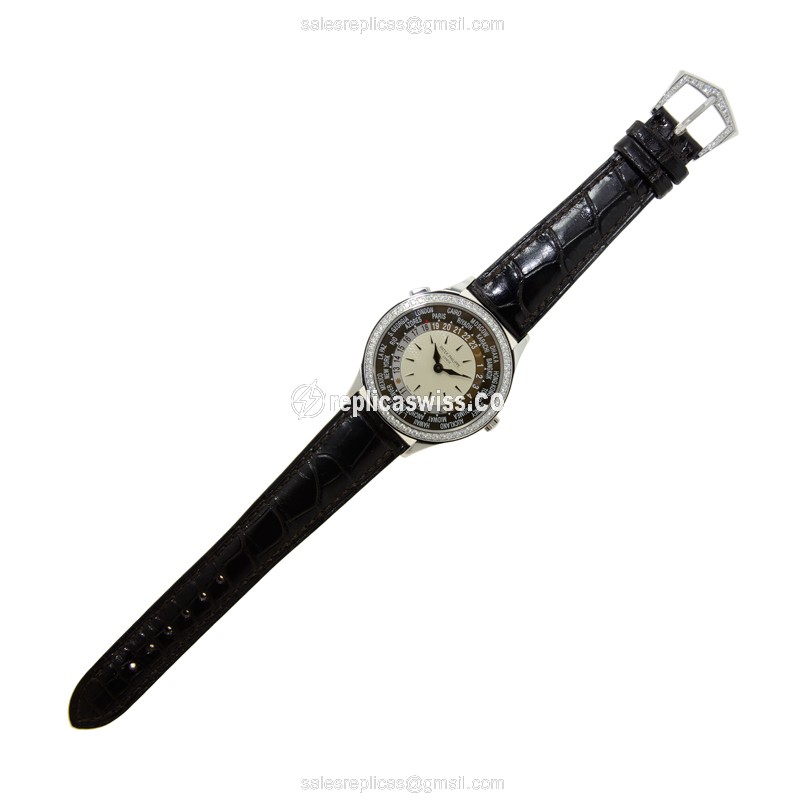 Patek Philippe 7130G-010 COMPLICATIONS Manual Wind 18kt White Gold & Diamond - View 2