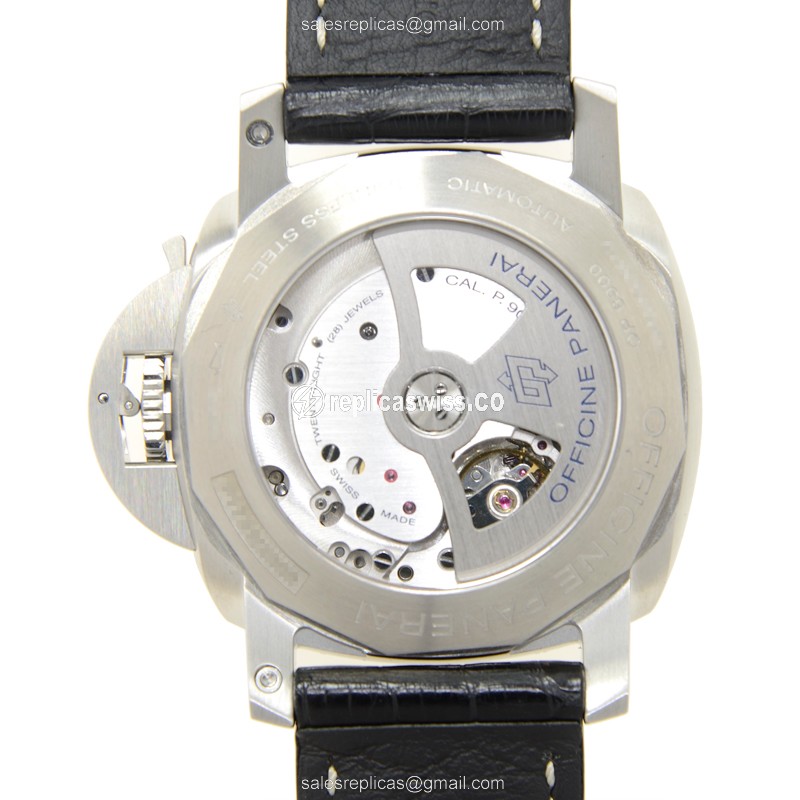 Panerai PAM00312 LUMINOR Replica - Automatic - Steel - Black Dial - Buckle Clasp - View 3