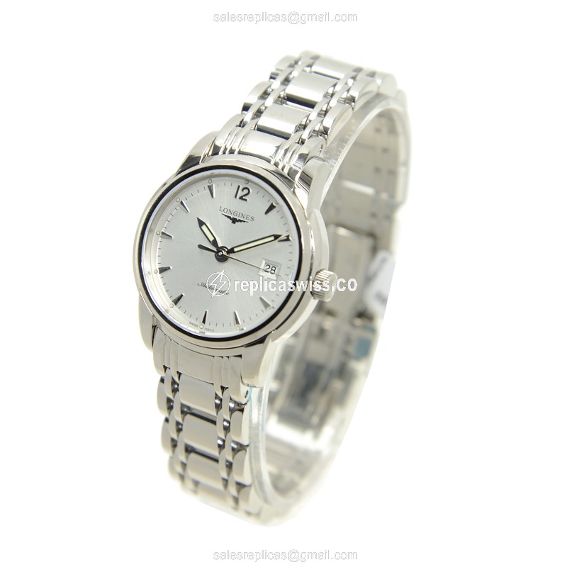 Rolex L2.563.4.72.6 SAINT IMIER Replica - Automatic | Steel Case, Silver Dial, Silver Strap - View 3