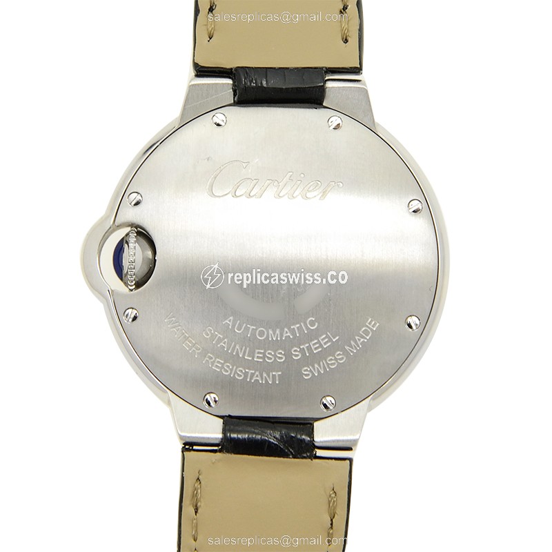 Cartier Ballon Bleu Replica - Automatic - Steel - White Dial - View 3