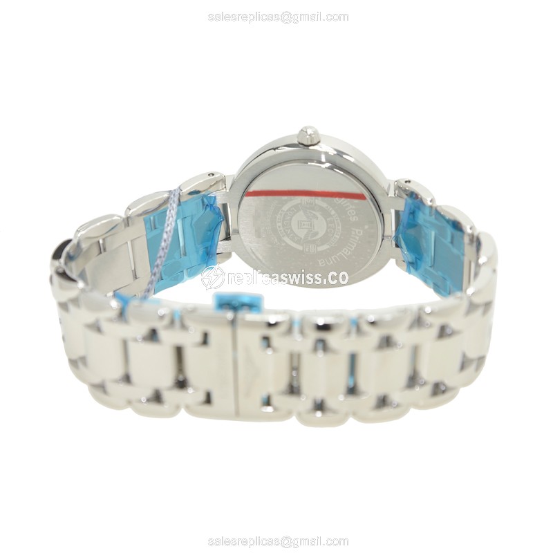 Longines Prima Luna Replica - Automatic - White Dial - Steel Case & Strap - View 4