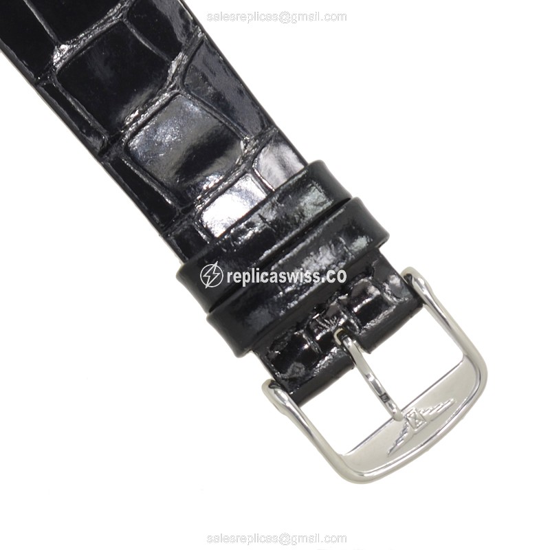 Longines La Grande Replica - Quartz - Steel - Black Dial - View 4