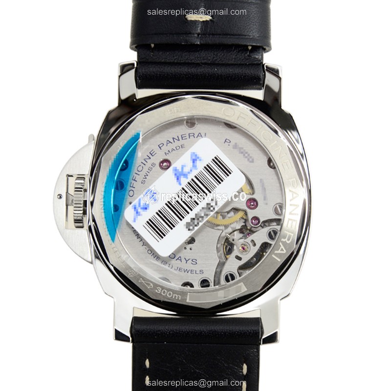 Panerai PAM00560 Replica - Manual Wind - Steel - Black Dial - View 3