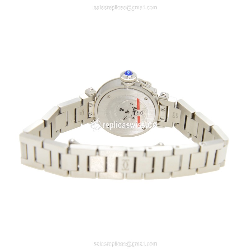 Cartier W3140007 PASHA DE CARTIER Quartz Stainless Steel - View 4