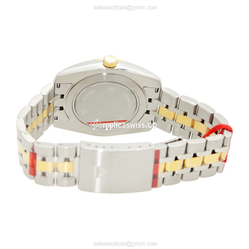 Tudor 23013-62113 Replica - Automatic - Silver Dial - Clasp - Silver Strap - View 4