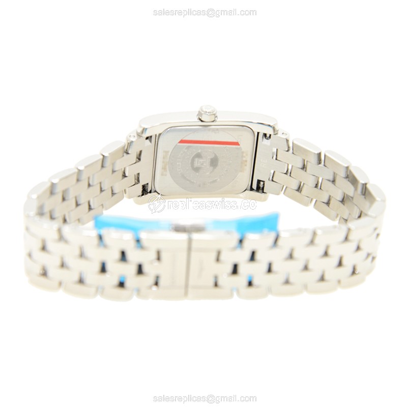 Longines L5.155.4.73.6 Dolce Vita Replica - Quartz - White Dial on Silver Steel Band - View 4