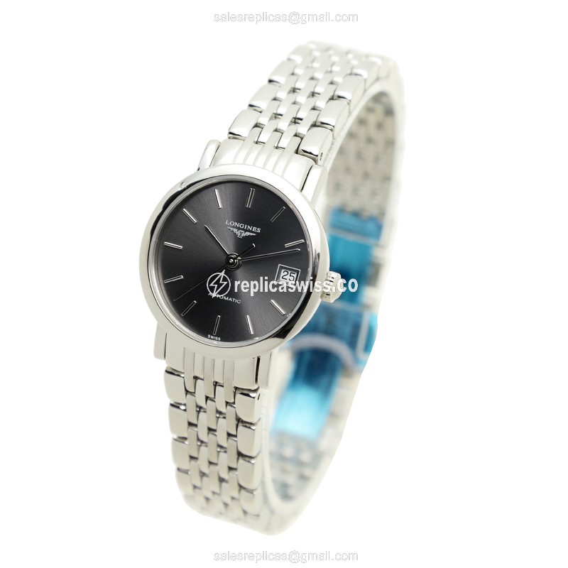 Rolex L4.309.4.72.6 Replica - Automatic | Stainless Steel | Dark Grey | Silver Clasp, Steel Strap - View 3