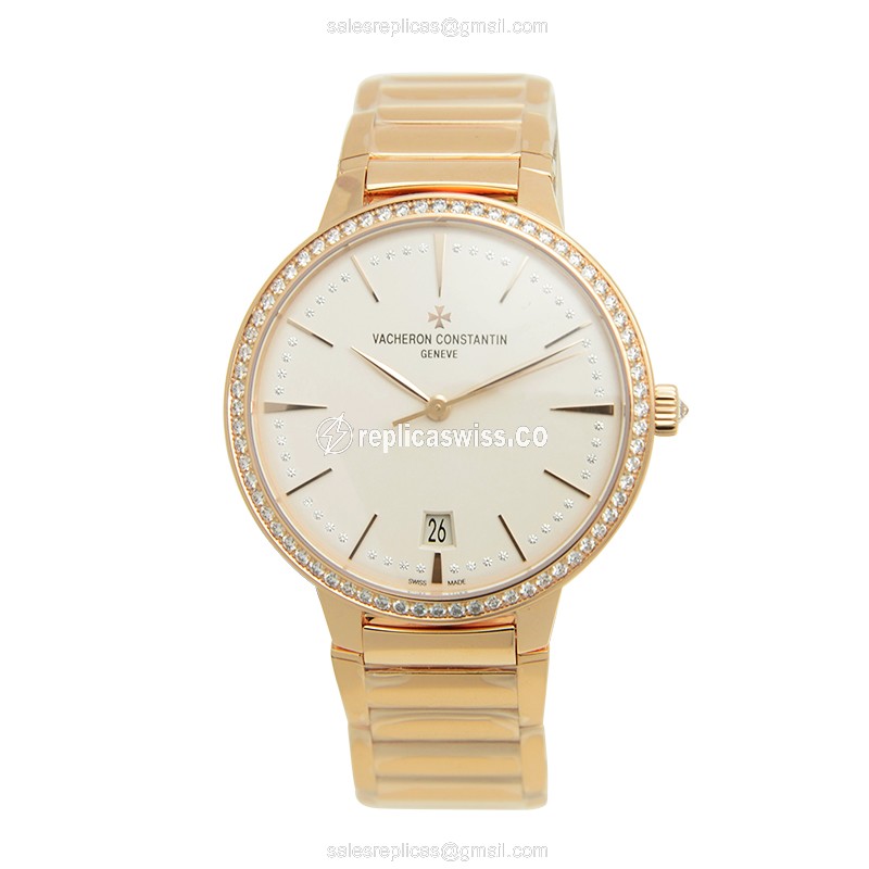 Vacheron Constantin Traditionnelle Replica Automatic Gold - View 2