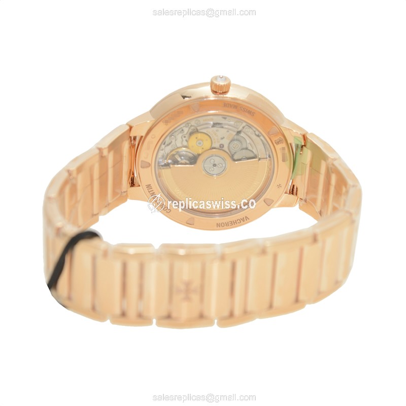 Vacheron Constantin Traditionnelle Replica Automatic Gold - View 4