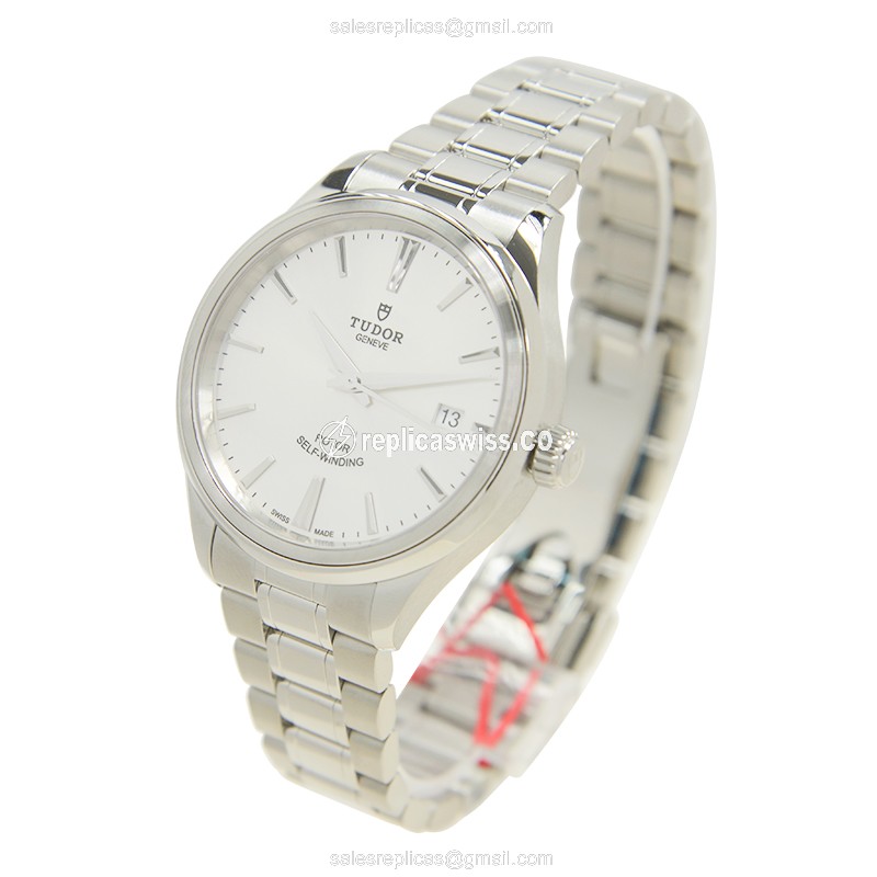 Tudor 12500-65050-SV Automatic - Steel Case - Silver Dial - Silver Band - View 3