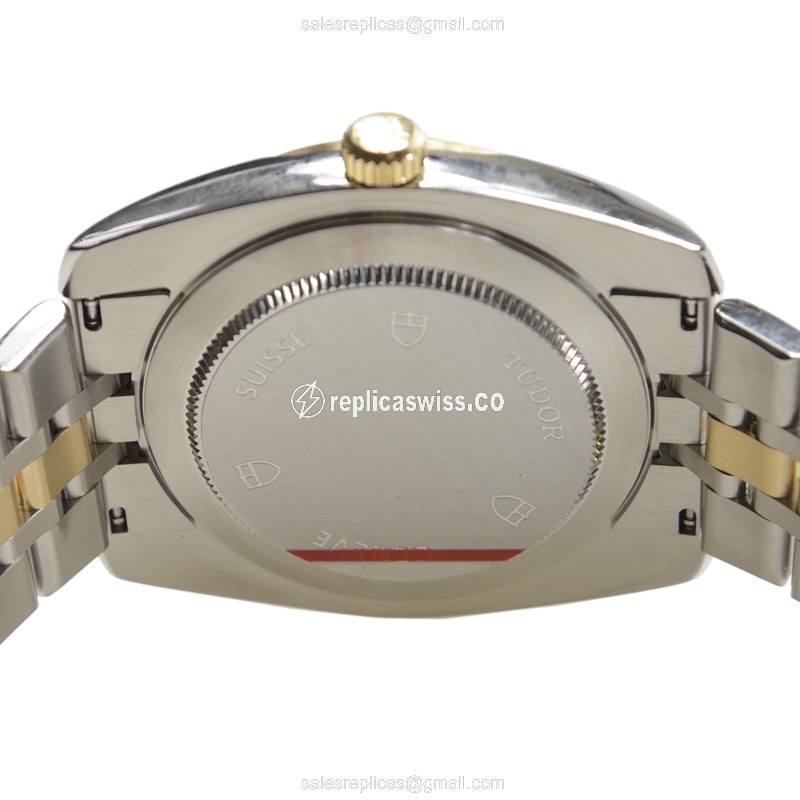 Tudor Classique Replica - Automatic - Gold Dial - 18kt Steel - View 4