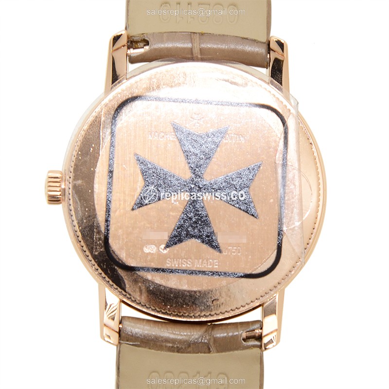 Vacheron Constantin 25558/000R-9406 TRADITIONNELLE Quartz 18kt Rose Gold & Diamonds - View 3