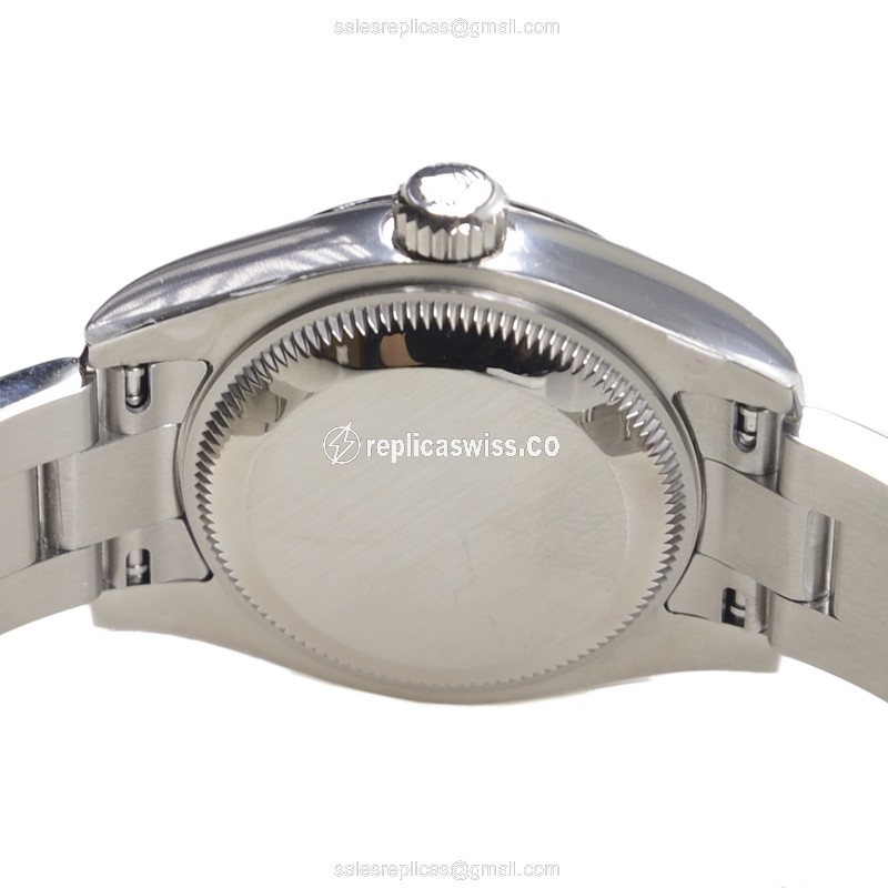 Rolex Datejust Lady Replica - Automatic - White Dial - Steel Case - View 4