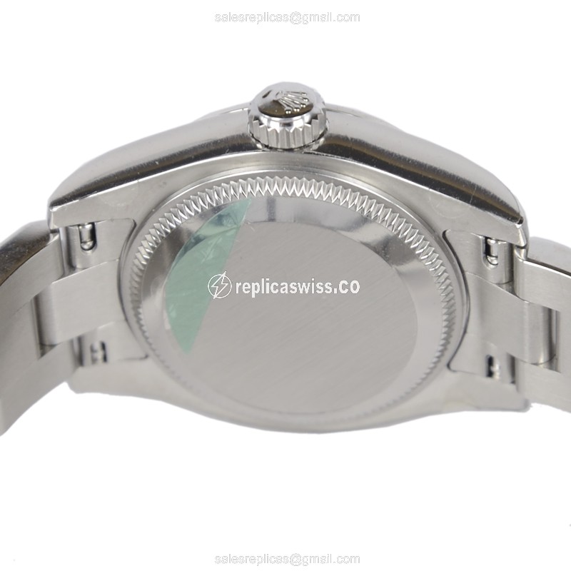 Rolex 176200PK39MAXI_O Replica - Automatic - Pink Dial on Steel Strap - View 4