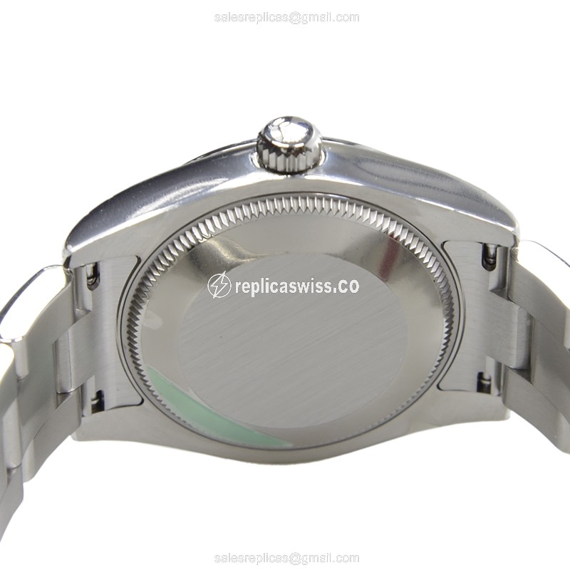 Rolex Datejust Replica - Automatic | Stainless Steel | White Dial | Silver Clasp & Strap - View 4
