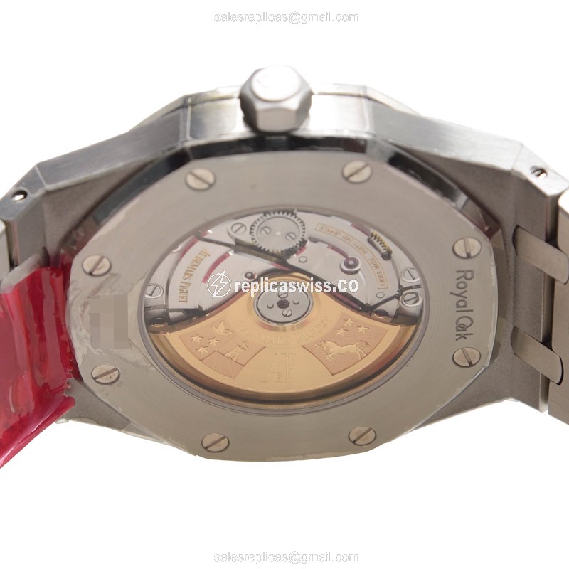 Royal Oak Replica - Audemars Piguet 15400ST.OO.1220ST.01 - Automatic - Black Dial - Steel Case & Strap - View 4